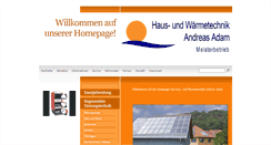 Desktop Screenshot of heiz-clever.de